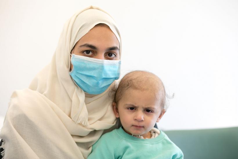 mother and child at GOSH