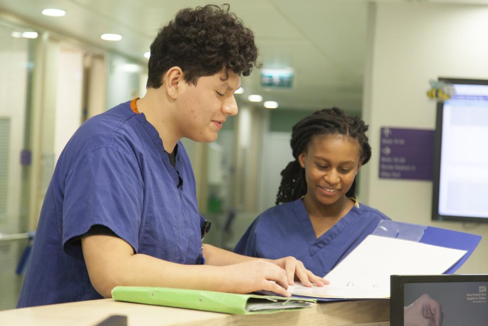 Staff working on Bumblebee Ward